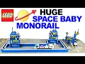 Download Lagu HUGE Lego Space Baby Monorail - motorised