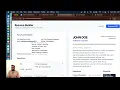 Build an Interactive Resume Builder HTML Tailwind JS