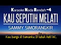 Kau Seputih Melati - Sammy Simorangkir Karaoke Lower Key Nada Rendah -4
