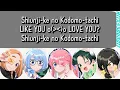 Lagu [ROM/CODED] Shiunji-ke no Kodomo-tachi 'LIKE YOU o(  )o LOVE YOU?' | Shiunji-ke no Kodomo-tachi ED
