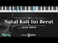 Download Lagu Natal Kali Ini Berat - Justy Aldrin (KARAOKE PIANO - MALE KEY)