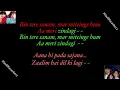 Bin Tere Sanam (REMIX) I KARAOKE DUET I Yaara Dildara