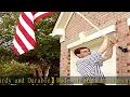 NQ Flag Pole Holder Adjustable Flag Pole Bracket for Outside House Heavy Duty Aluminum Multi-Posi