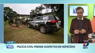 Chapecó e Abelardo Luz registram prisões relacionadas a homicídios