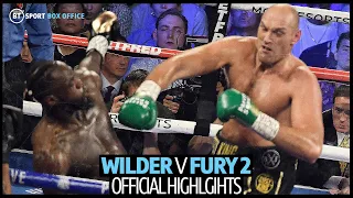 deontay wilder v tyson fury 2 fight highlights