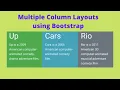 Multi Column Layouts Using Bootstrap CCBP 4 0 Responsive Web Design Coding Test 1 Solution