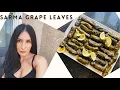 Lagu Sarma- Rice Stuffed Grape Leaves- Lebanese Armenian Dolma