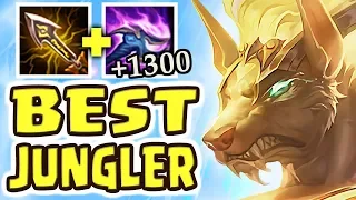 NEW NASUS IS AN ABSOLUTE MONSTER!! 1300+ STACKS 1v9 JUNGLE | BEST JUNGLER IN THE GAME