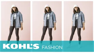 Summer-to-fall style Kohl s