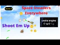 Space Invaders from Everywhere Shoot Em Up Made with Ursina Engine