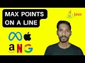 Max Points on a Line Find the maximum number of points that lie on the same straight line