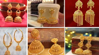 latest gold earring designs jhumka designs earring for women