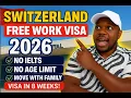 Switzerland Is Hiring for 2026 E4 500 Visa Sponsorship Jobs No Degree Needed