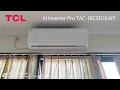 Download Lagu 2025 TCL AI Inverter Pro mini-split air conditioner model TAC-18CSD/XAFI. 