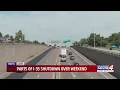 Parts of I-35 shutdown over weekend