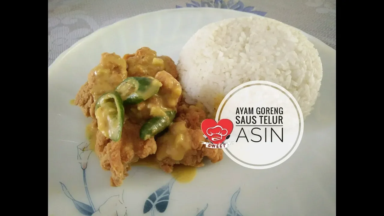 Resep Ayam Popcorn Saus Telur Asin, Ikuti Video Masak Cara Membuat Ayam Popcorn Saus Telur Asin step. 