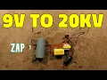 Download Lagu How a stungun creates 20kV from a 9V battery