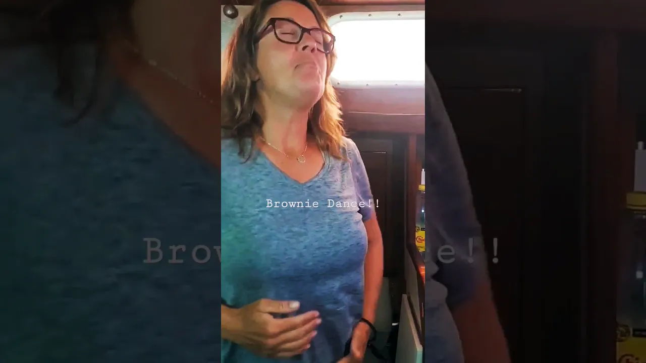 Baking Brownies on a Boat! #brownies #baking #sailing #livingonaboat