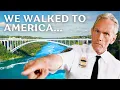 Walking to Niagara Falls New York from Ontario Canada