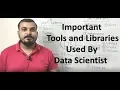 Important Tools and Libraries Used By Data Scientist