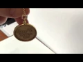 AA Medallion Sobriety Chip Holder Necklace