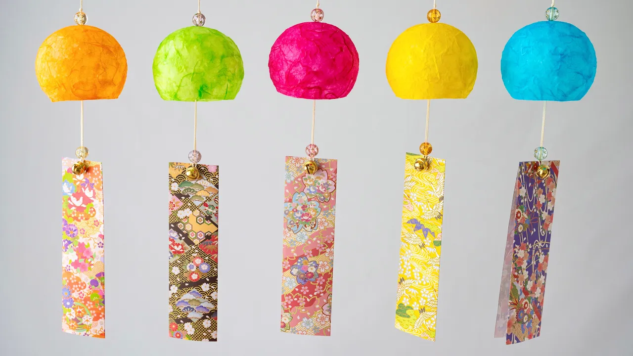 風鈴を手作りしよう!夏の工作&インテリア