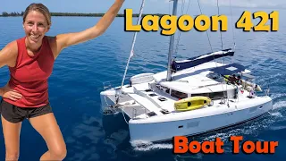 Lagoon 421 Catamaran Tour