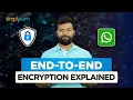 What Is End-to-End Encryption E2EE And How Does It Work E2EE Explained Simplilearn