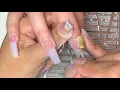 Acrylic Nails Tutorial Pink Coffin Nails