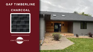 GAF Timberline Charcoal Roofing Shingles Colors Design Ideas Project Examples