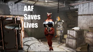 How to rescue the settler with AAF in Fallout 4