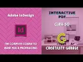 Adobe InDesign Course - Class 50 Interactive PDF