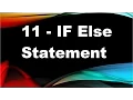 java tutorials urdu NFN 11 if else statement
