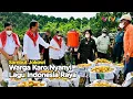 Download Lagu Merinding, Warga Karo Nyanyi Indonesia Raya saat Jokowi Datang