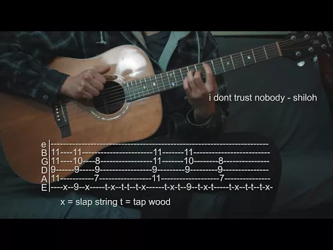 Download MP3 How To Play I Don't Trust Nobody - Shiloh - Guitar Tabs