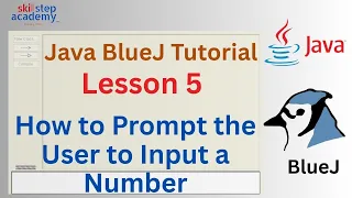 Java with BlueJ - Lesson 5 Getting User Input Using Scanner in Java