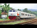 Download Lagu KERETA API PANJANG‼️ MENEMUKAN 24 KERETA API DI STASIUN KARANGSARI