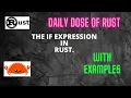 Understanding if Expressions in Rust Programming Language