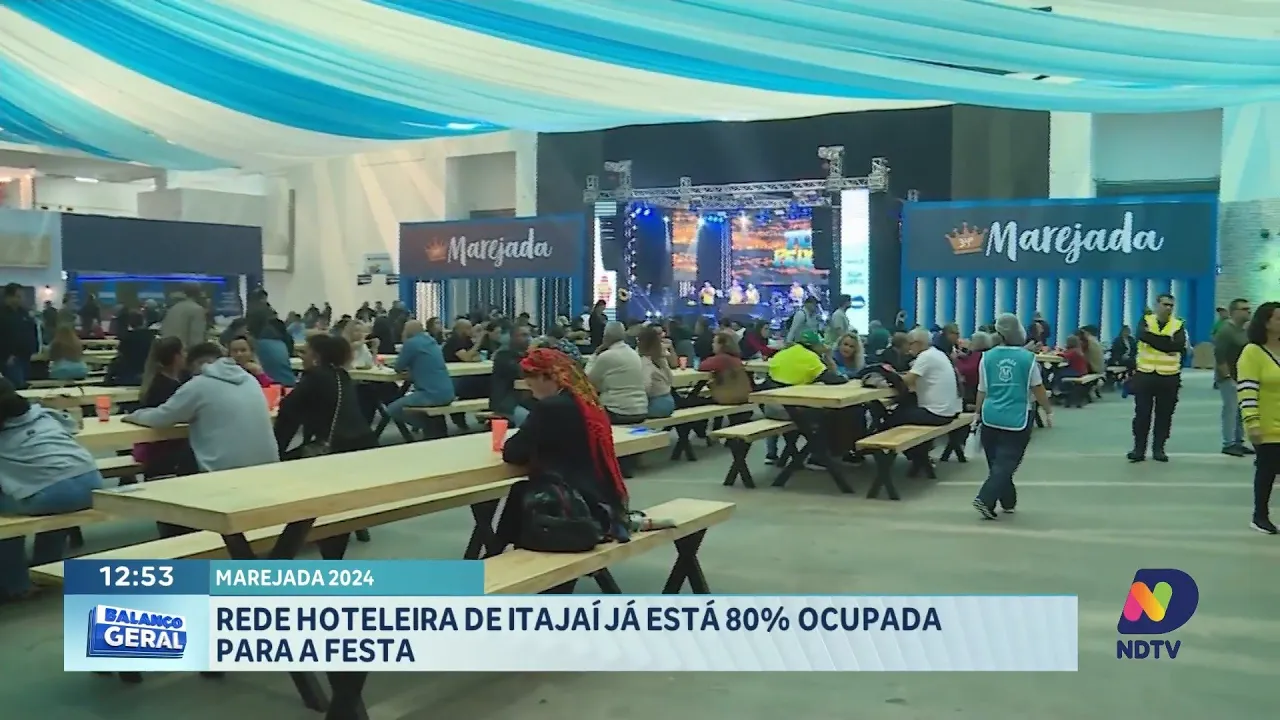 Marejada 2024 movimenta Itajaí: hotéis com 80% de ocupação