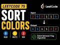LeetCode 75 Sort Colors Explained Step by Step Dutch National Flag Algorithm in Python