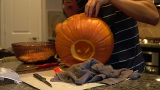Bridgeway Group 2017 Pumpkin Carving Time Lapse Snoopy