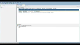 Just know how Replace Function Works in oracle - Cool s