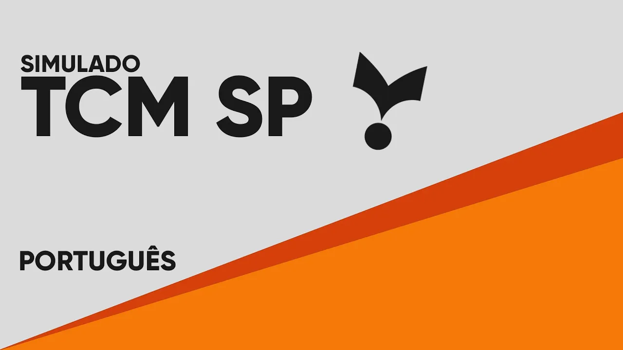 SIMULADO DE PORTUGUÊS - TCM SP 2020