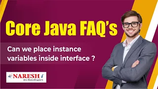 Can we place instance variables inside interface Core Java FAQs s Naresh IT