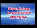 Download Lagu khasi song gospel (U syiem ka seion un synshar donbor )