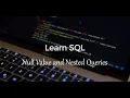 SQL Null Values and Nested Queries