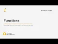 Module 2 Functions