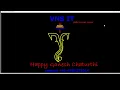 Wish you a vinayaka chavithi from VNS using python
