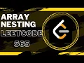 Array Nesting LeetCode-565