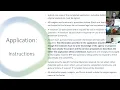 Application Workshop 2 Narrative Recording on YouTube
